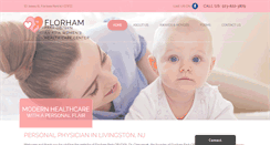 Desktop Screenshot of florhamparkobgyn.com